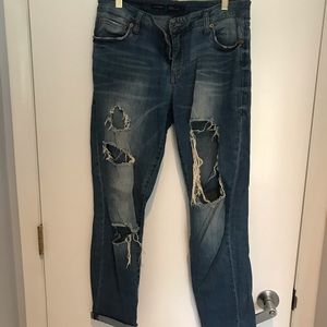 STS distressed blue jeans